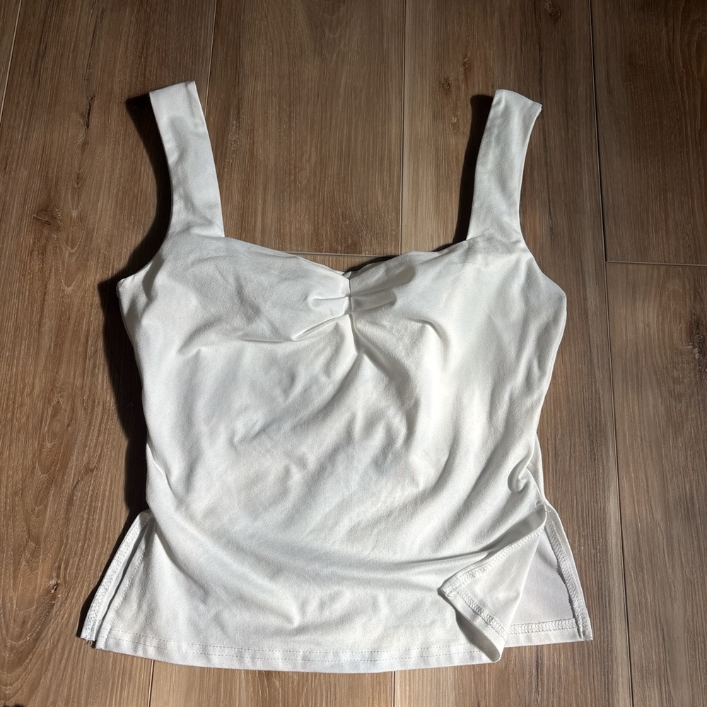 White Women's Tank Top